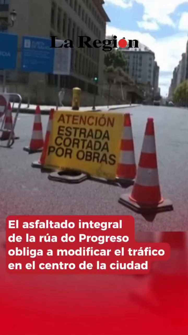 Las obras en la calle Progreso provocan largas retenciones desde primera hora
