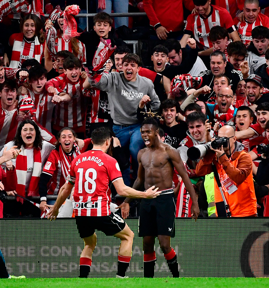 El Athletic vuelve a rugir: tiene a tiro la Champions y sueña con la Copa