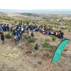 La Vuelta y Land Life plantan 1.000 árboles autóctonos en Sendaviva