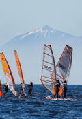 Lideratos repartidos en el comienzo del Campeonato de España de Windsurf Infantil y Juvenil de La Palma