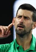 Djokovic, a cuartos sin jugar por la renuncia de Mensik