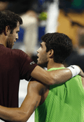 Khachanov, a Alcaraz: “¿Nunca te cansas?”