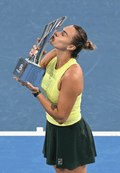Sabalenka tumba a Kostyuk y consigue su tercer Brisbane consecutivo