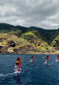 María Mantovani, imbatible en la recta final del Campeonato de España de Windsurf juvenil de La Palma