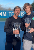 Rublev: “Fernando Vicente me enseñó lo que significa ser tenista”