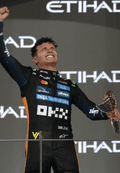 Lando Norris, campeón del mundo de la Formula 1 2025: su celebración en Abu Dabi en imágenes