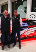 Iván Ares sale a por todas con su nuevo Toyota