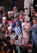 Caballos y el rosa como protagonista: las mejores imágenes del Kentucky Derby