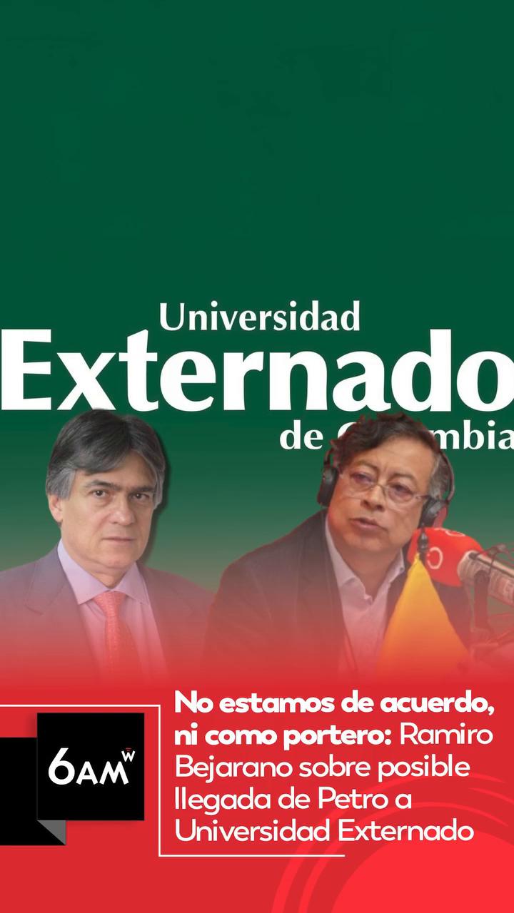 Exmagistrados del Externado rechazan a Petro como rector o profesor