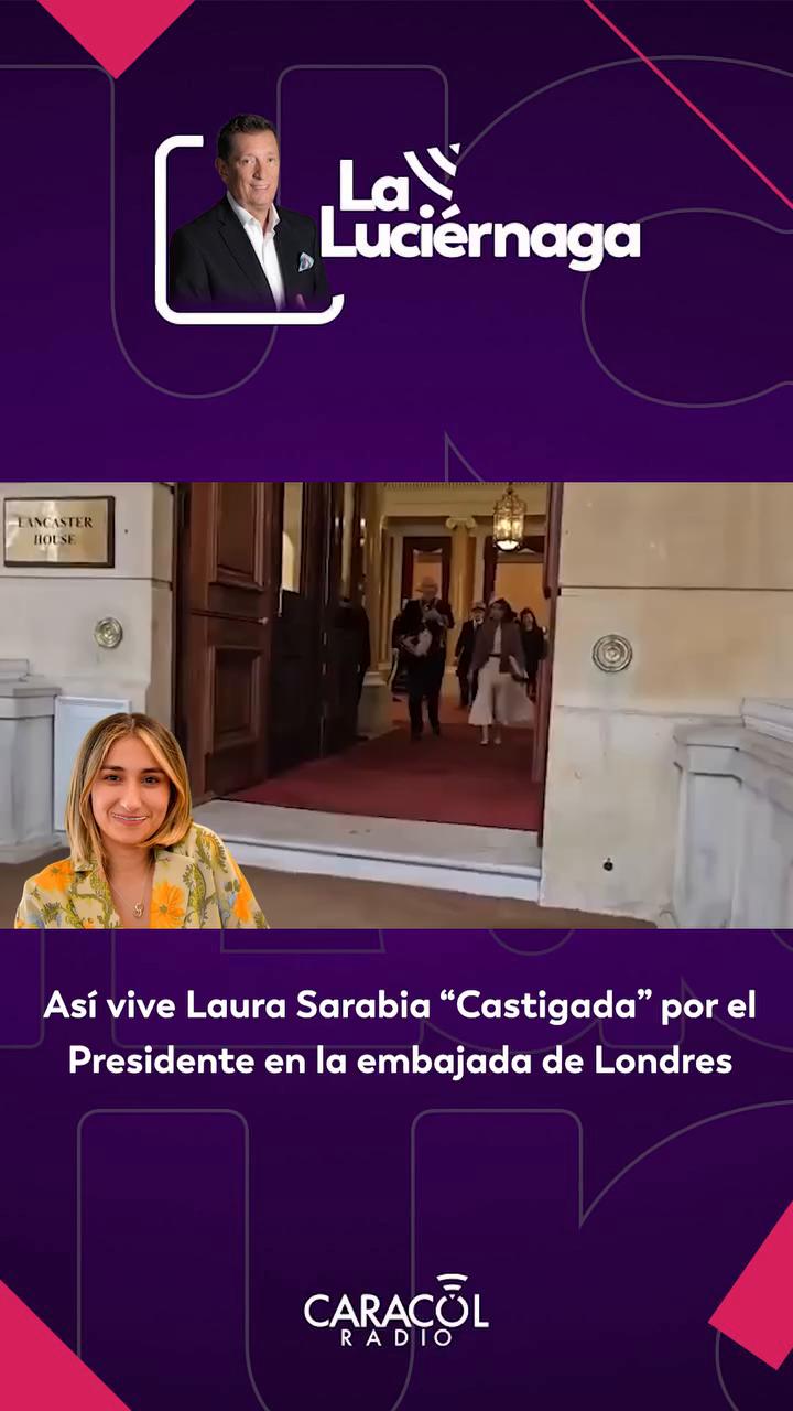 Laura Saravia califica como tortura su vida de embajadora en Londres