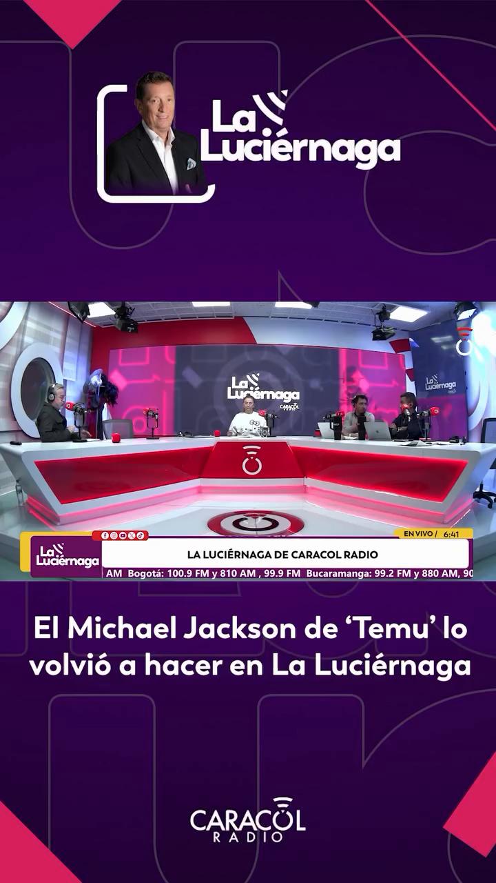 #LaLuciérnaga | El Michael Jackson de ‘Temu’ lo volvió a hacer en La Luciérnaga.