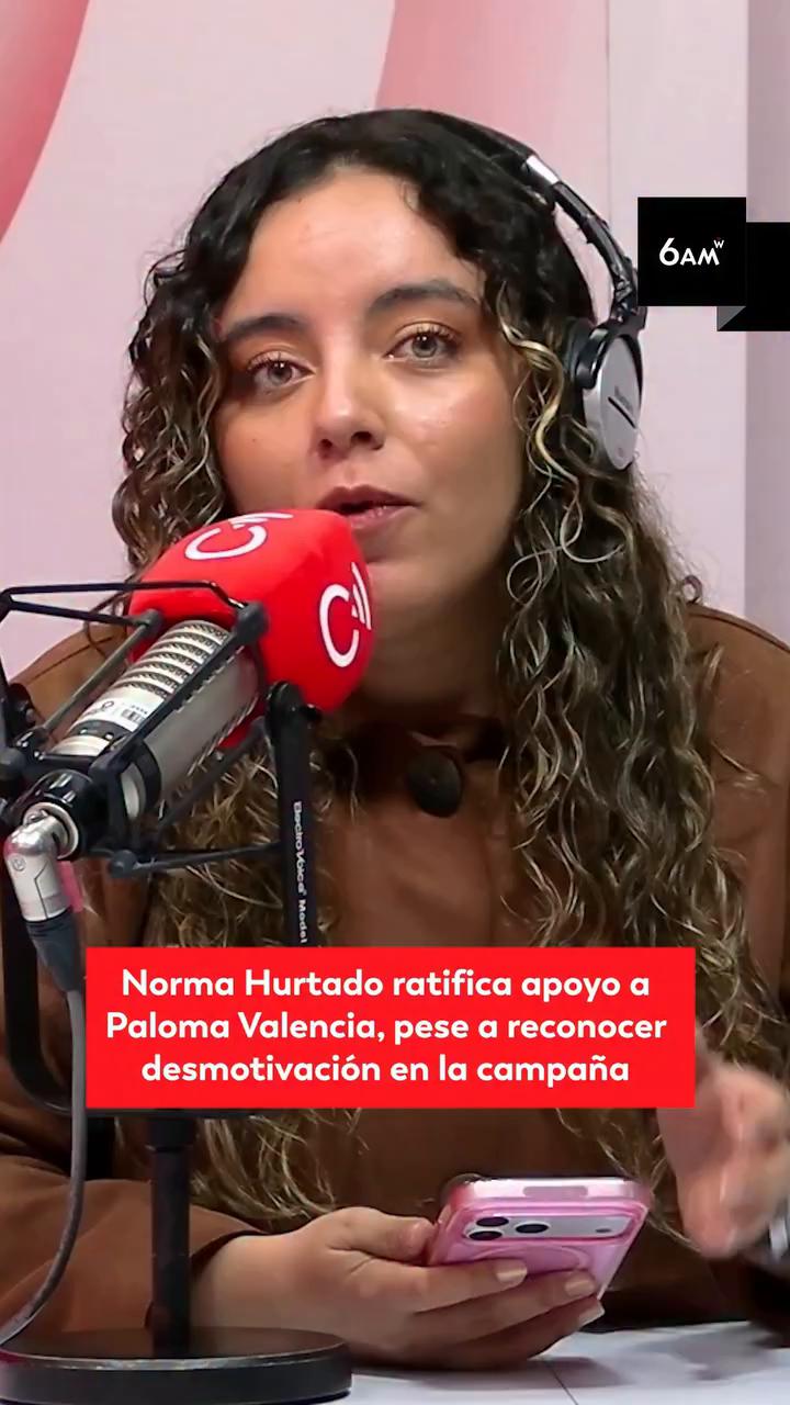 Norma Hurtado aclara que no hay desbandada y votará por Paloma Valencia el domingo