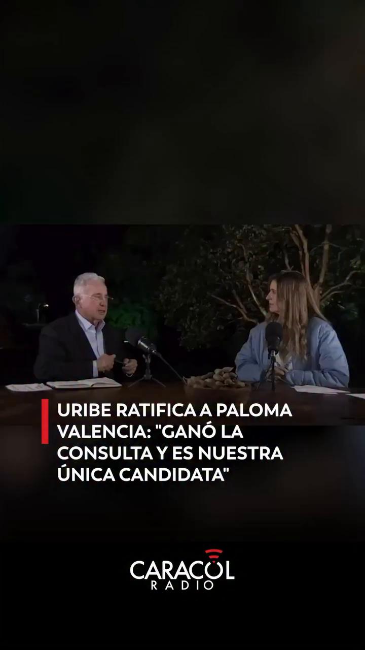 Paloma Valencia es la única candidata para llevar las banderas de Colombia