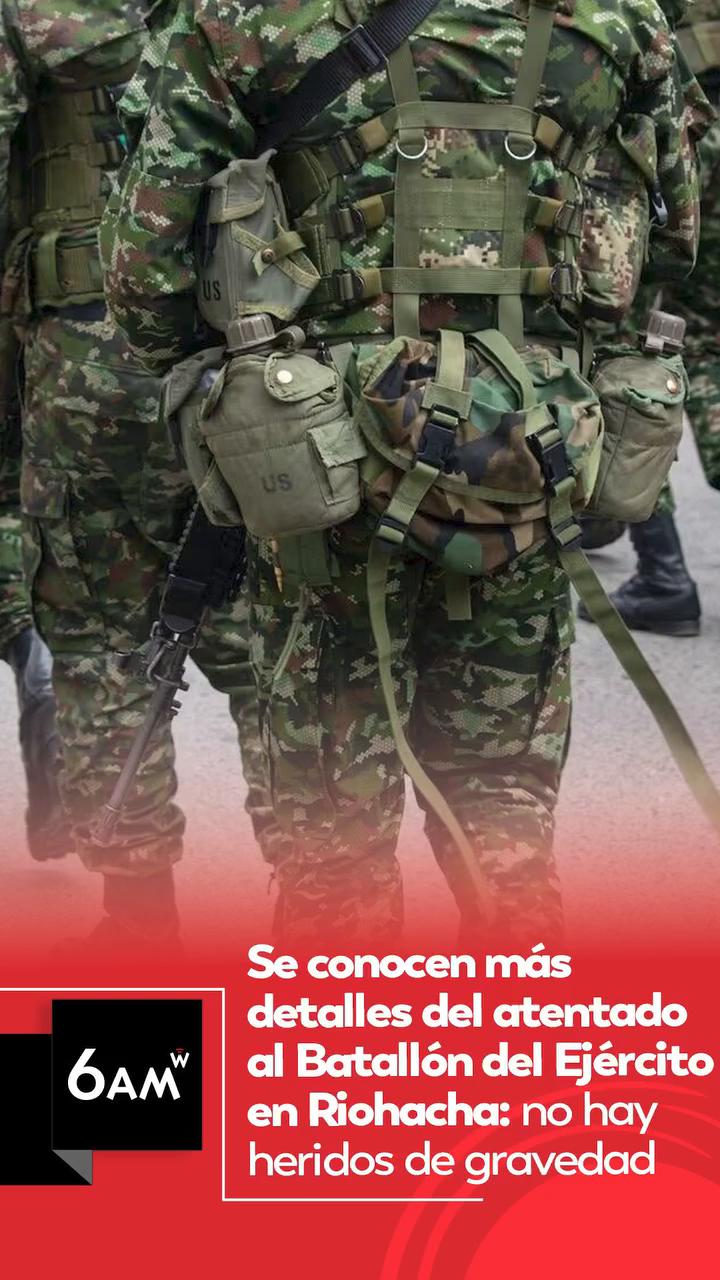 Explosión en Río Hacha deja 12 soldados heridos en atentado atribuido al ELN
