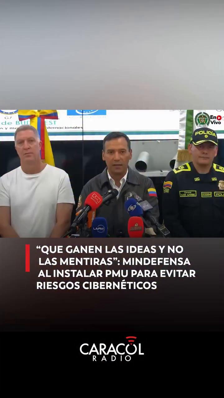 #EnRedes | El ministro de Defensa, Pedro Sánchez, instaló formalmente el Puesto de Mando Unificado (PMU) Cibernético para vigilar que las elecciones presidenciales estén blindadas de ataques digitales, delitos cibernéticos, y filtraciones de información.