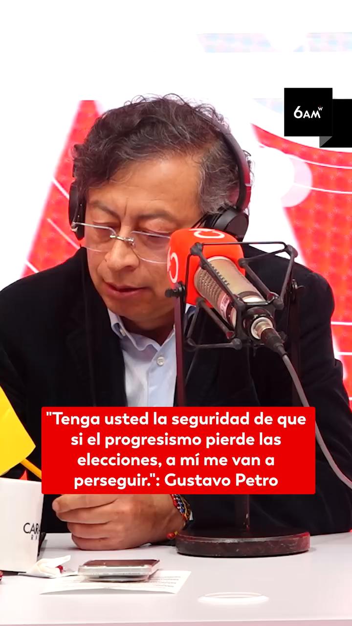 #6AMW | Este 20 de mayo pasó por los micrófonos de Caracol Radio el presidente de la República, Gustavo Petro, quien habló sobre la gestión de su gobierno a dos meses de que el cuatrienio termine.