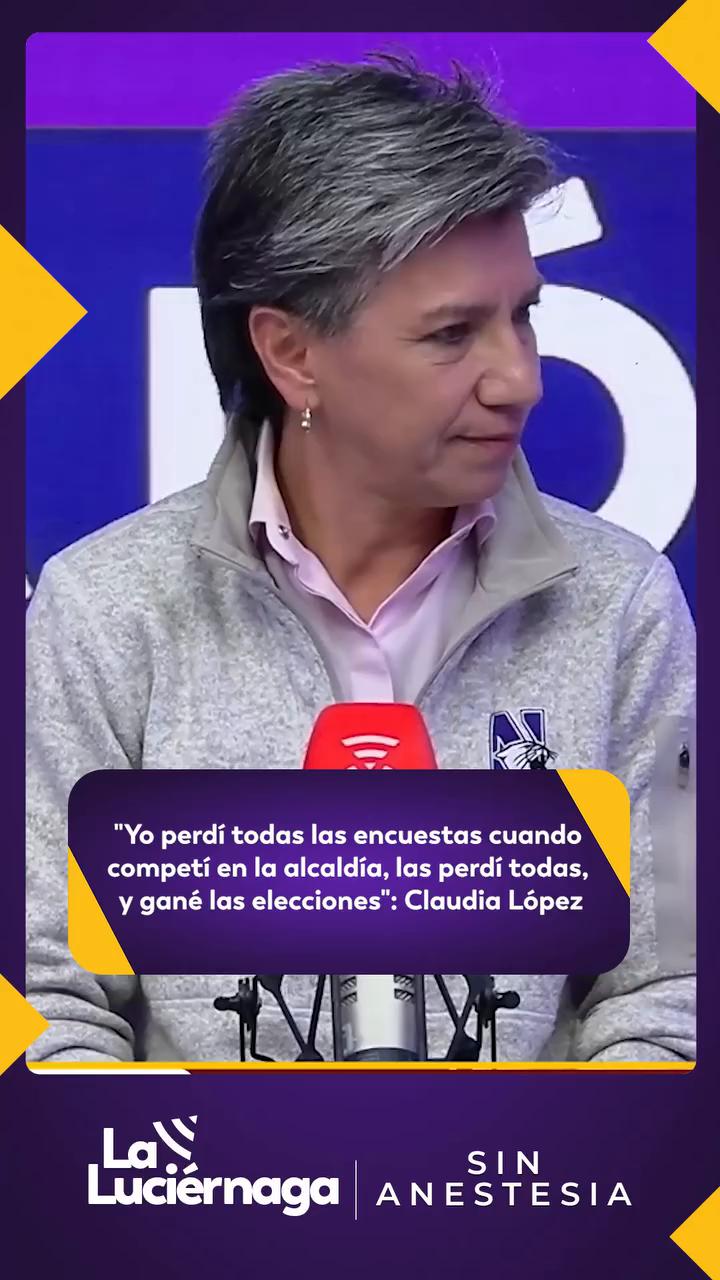 Claudia López pide votar por ella si se busca una líder sin corrupción