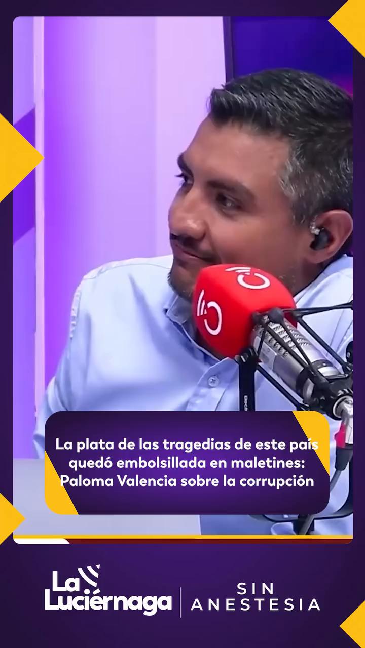 #SinAnestesia | Este lunes festivo, 18 de mayo, recordamos el capítulo de Sin Anestesia de La Luciérnaga con la candidata presidencial, Paloma Valencia.
