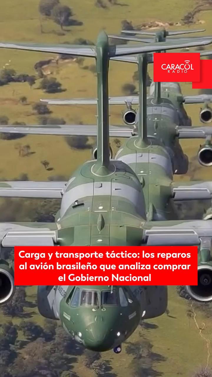 Gobierno Petro busca comprar avión C-390 pero surgen reparos técnicos en la Fuerza Pública