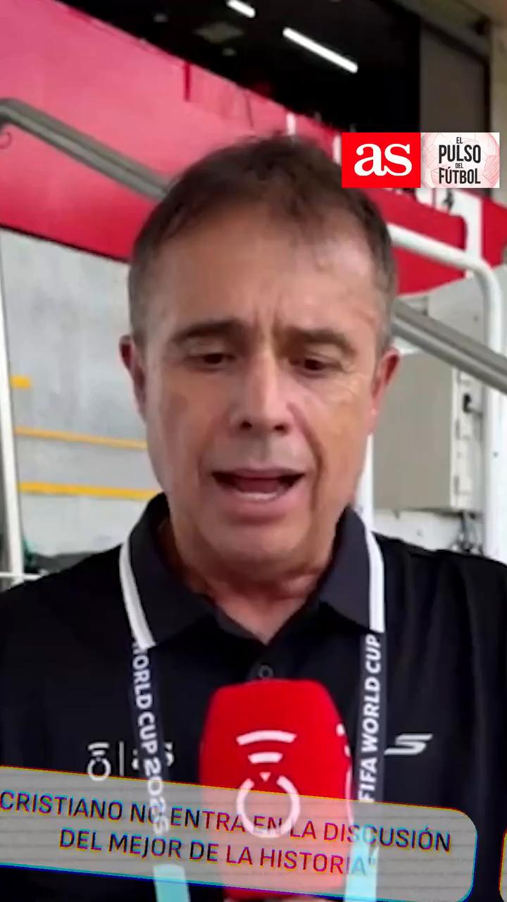 Jaime Rojas Rodríguez afirma que Cristiano Ronaldo no entra en el podio histórico