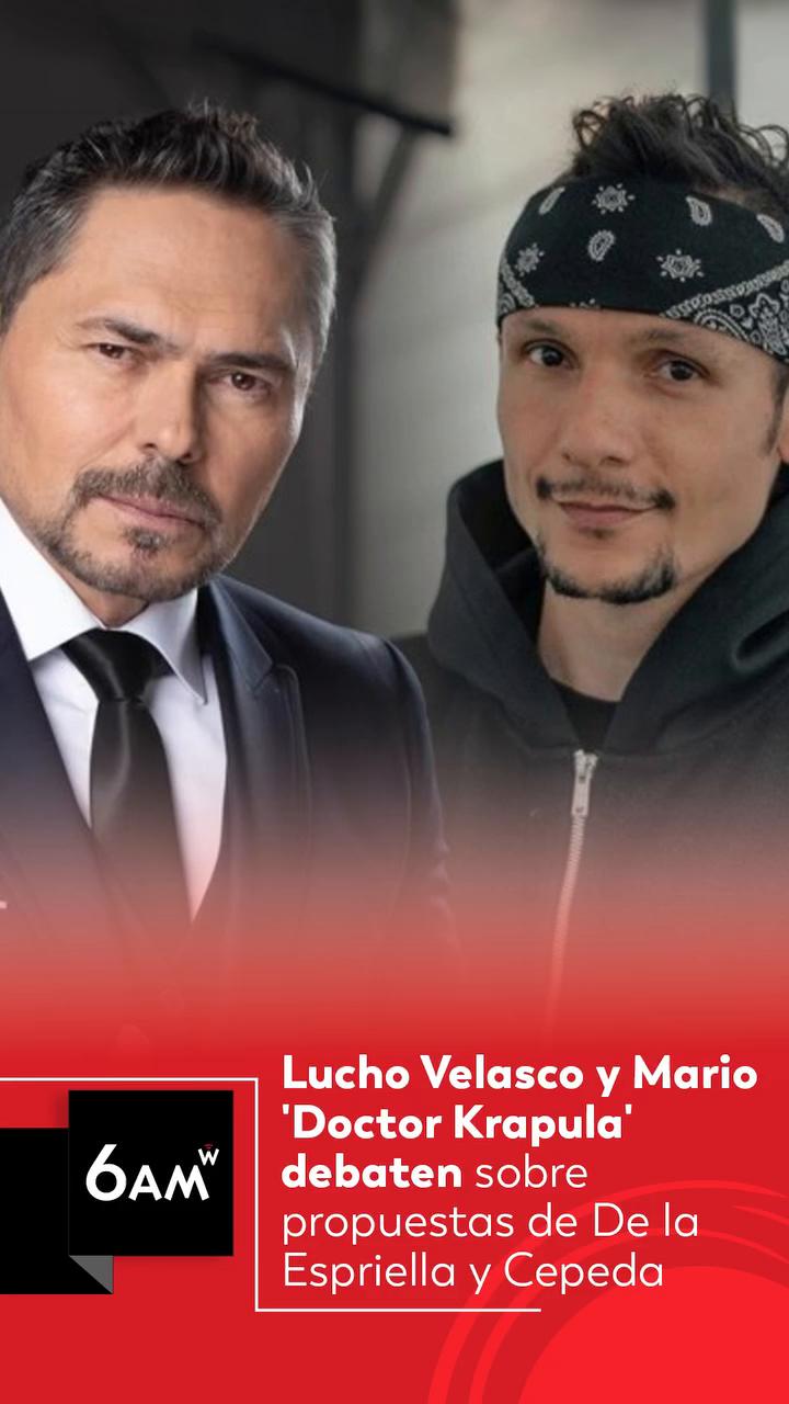 Luis Velasco y Mario Muñoz revelan sus razones para votar por candidatos opuestos