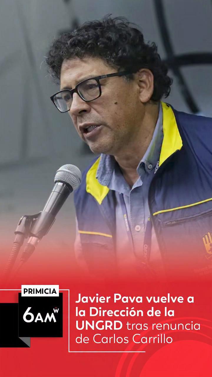 Gustavo Petro vuelve a nombrar a Javier Pava en Gestión del Riesgo