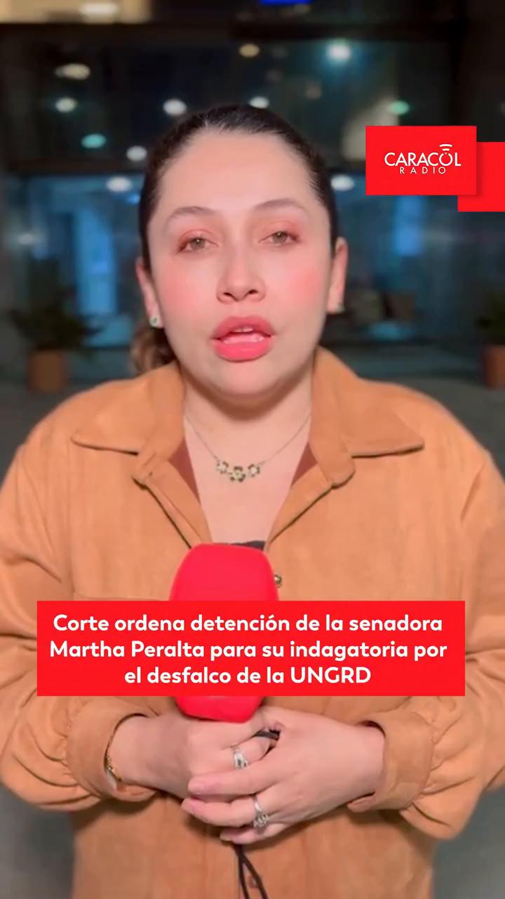 Corte Suprema ordena detención de senadora Marta Peralta por desfalco en Gestión del Riesgo