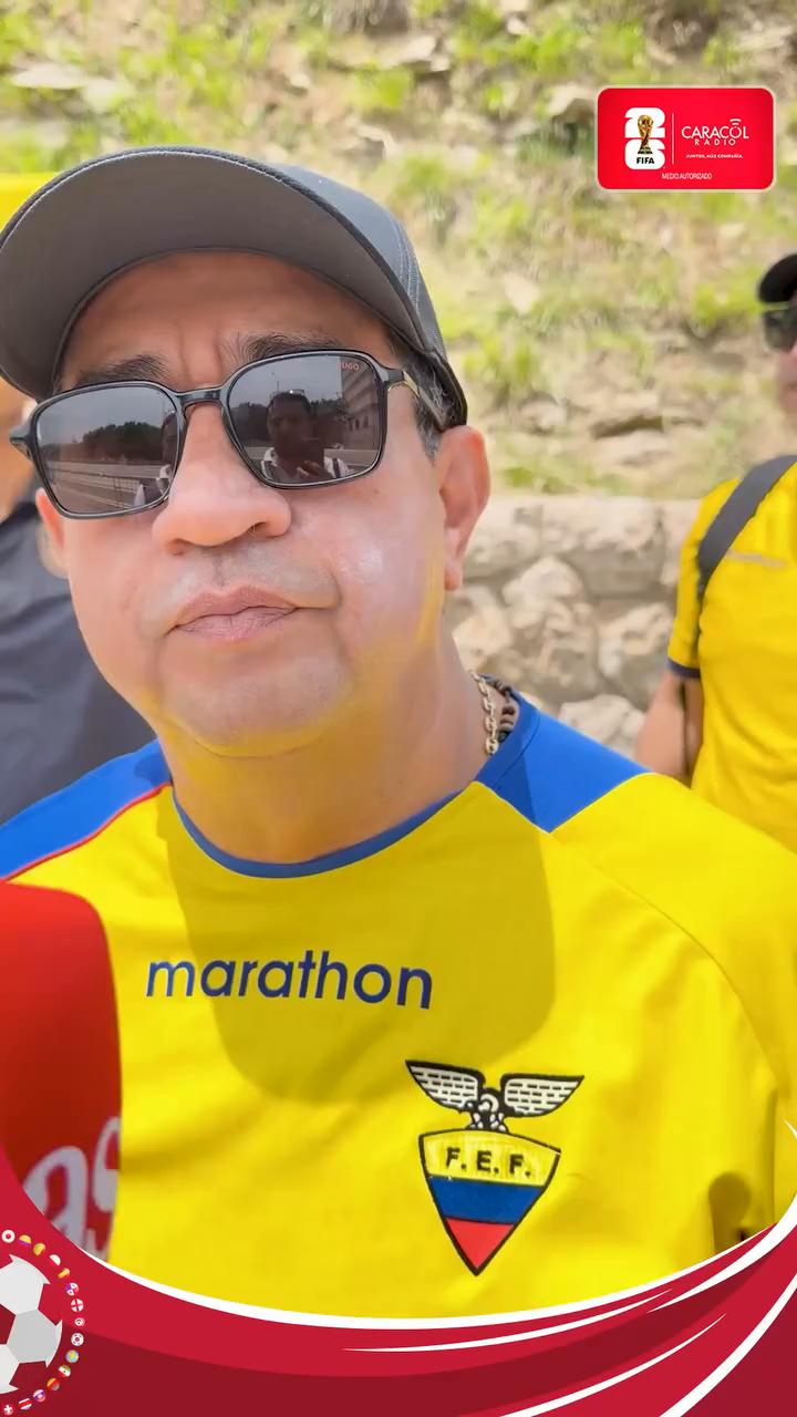 Hinchas de Ecuador y Curazao llenan Kansas City antes del partido FIFA