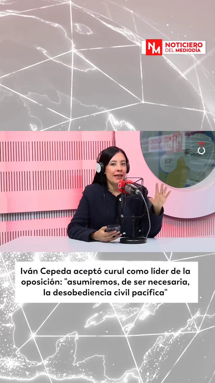 Iván Cepeda acepta el triunfo de Abelardo de la Espriella por responsabilidad democrática