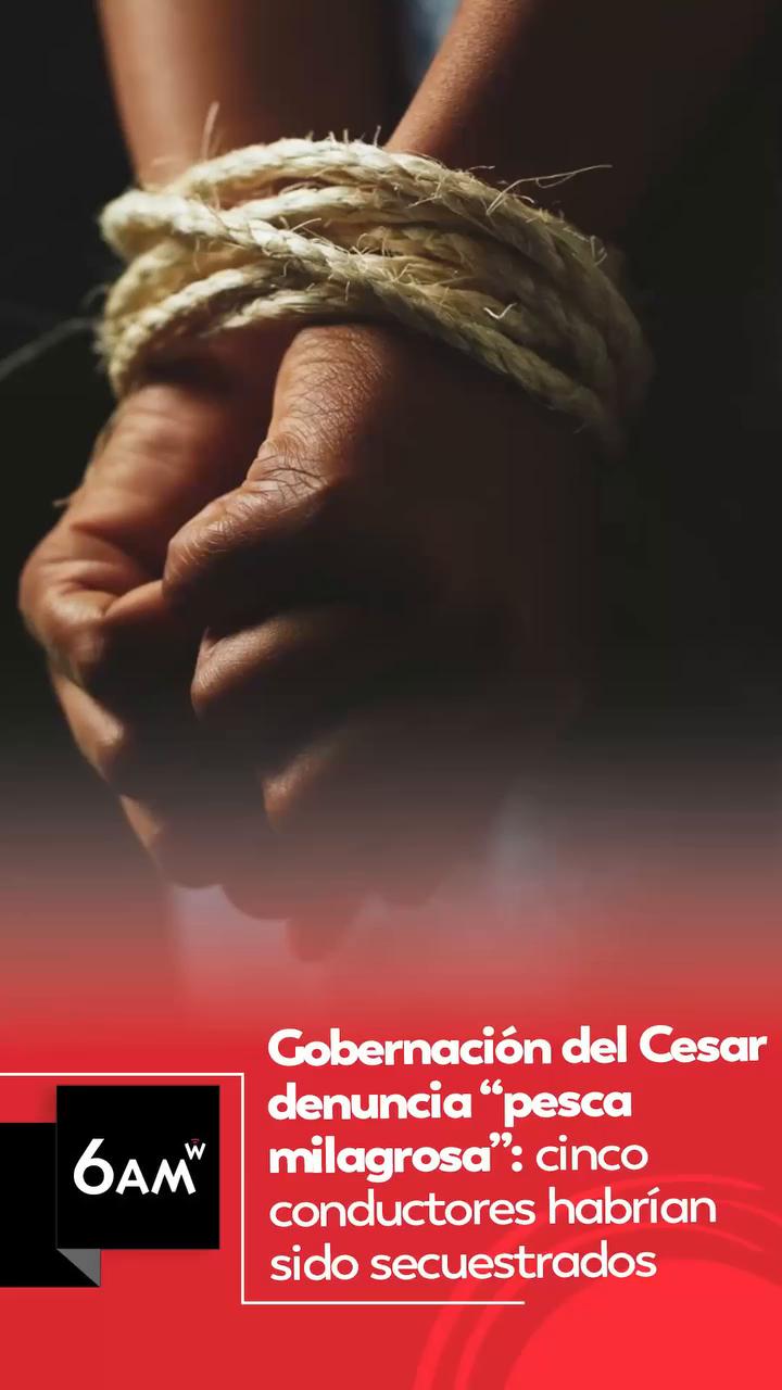 ELN retiene cinco conductores en vía San Roque-Jagua de Ibirico