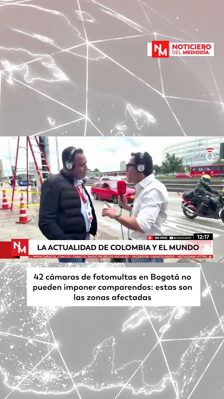 42 cámaras en Bogotá ponen comparendos sin autorización y podrían generar sanciones