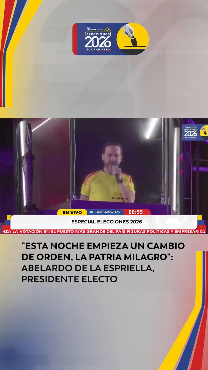 Esta es la noche que marca el inicio de una nueva era para la nación