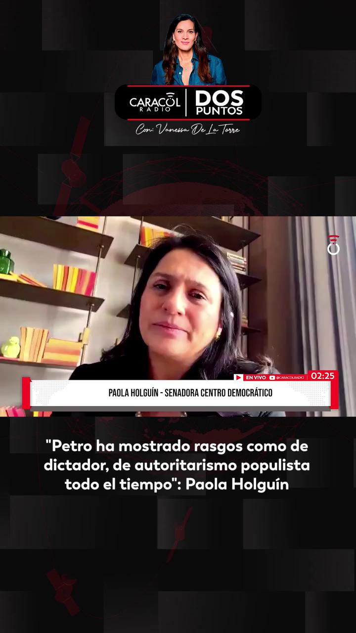Holguín ve posible que Petro renuncie para impulsar campaña de Cepeda