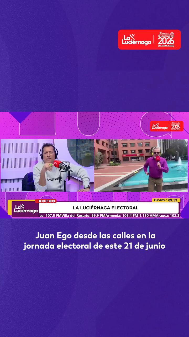 ¿Votar es una fiesta? Bogotanos responden en las calles el día de las elecciones