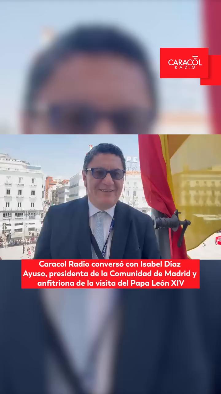 Ayuso destaca el cariño de Madrid al Papa León XIV en su visita oficial