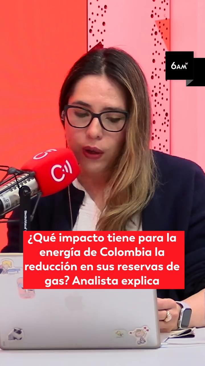 Reservas de gas en Colombia alcanzan solo para 5,9 años tras caída del 16,8%