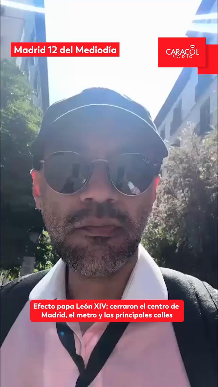 El efecto Papa vacía el centro de Madrid: Plaza del Chueca desierta y comercios cerrados