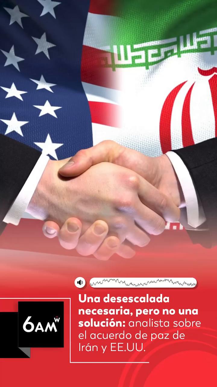 Rima advierte: el acuerdo Irán-Estados Unidos no resuelve las causas del conflicto
