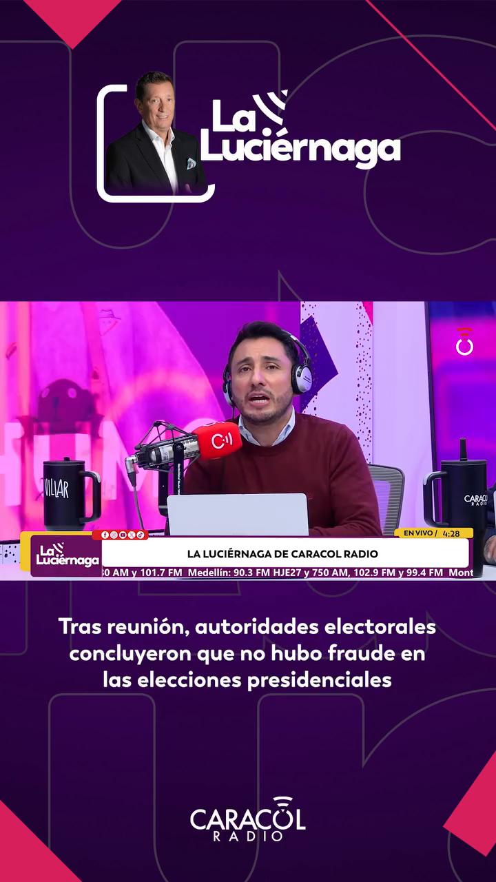 Autoridades electorales confirman: no hubo fraude en las presidenciales de Colombia