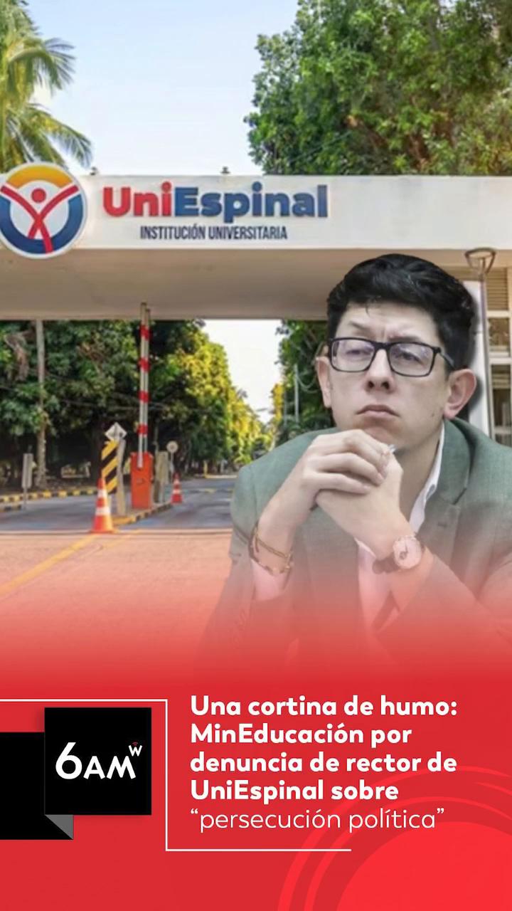 Ministro de Educación niega persecución y acusa rector de lanzar cortina de humo