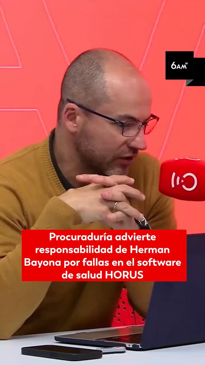 Procuraduría vincula a Germán Bayona con fallas graves en el software ORUS del Magisterio