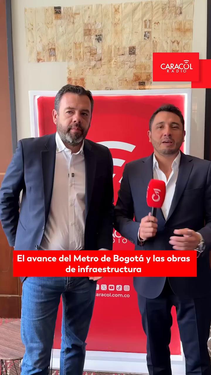 Carlos Fernando Galán: el Metro de Bogotá operará en marzo de 2028