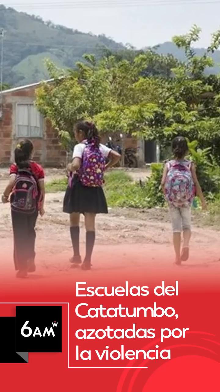 Drones atacan escuelas en Catatumbo y ponen en riesgo la educación