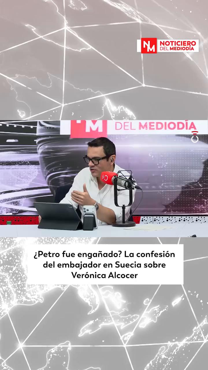 Embajador en Suecia desmiente campaña contra Verónica Alcocer y la acusa de autodesprestigiarse