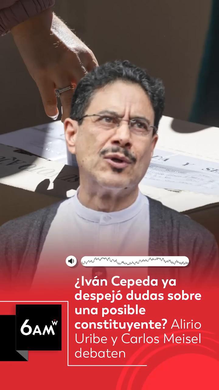 Centro Democrático acusa a Cepeda de dejar abierta la puerta a una constituyente