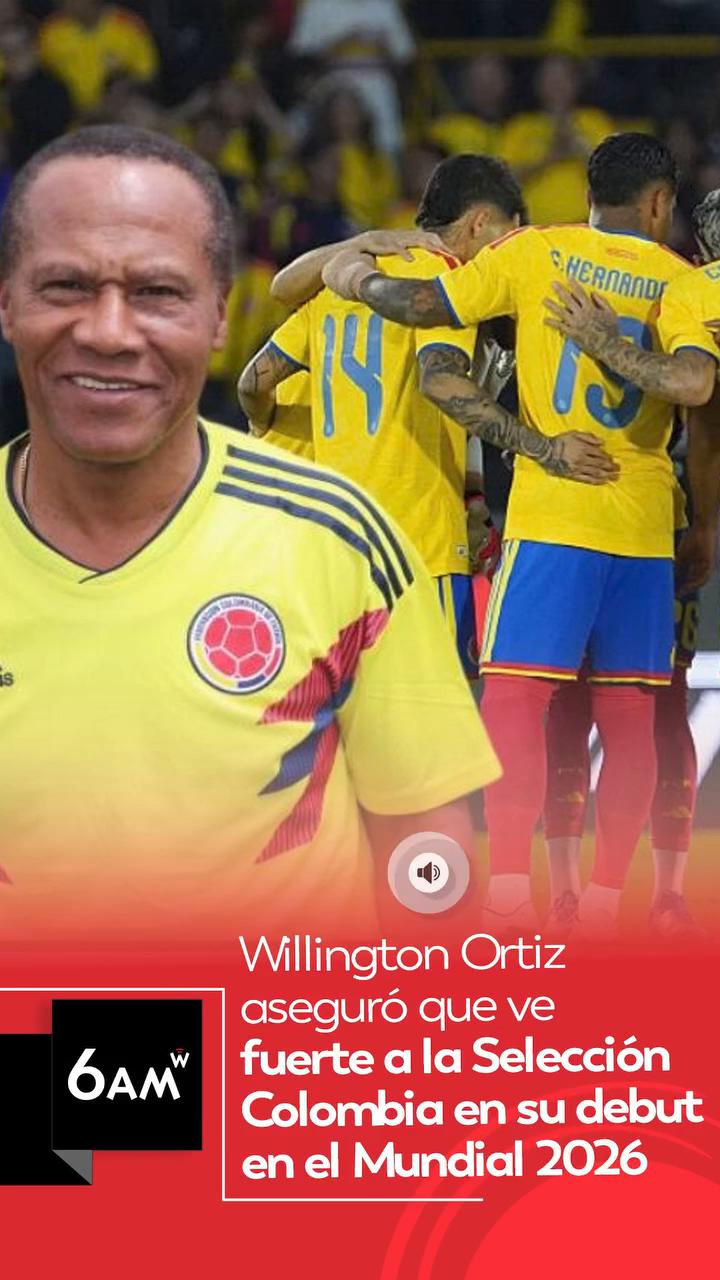Willington Ortiz: Colombia está fuerte y puede ganar ante Uzbekistán