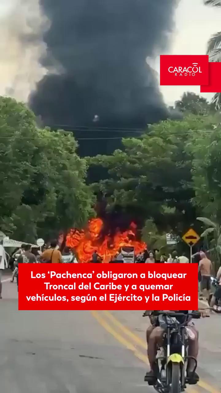Autodefensas Conquistadoras de la Sierra atacan Troncal del Caribe con drones y bloqueos