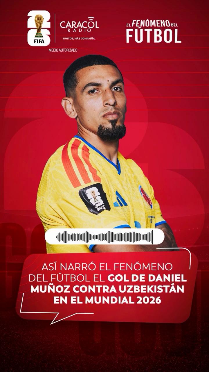 Daniel Muñoz marca golazo y Colombia vence a Uzbekistán en el Azteca