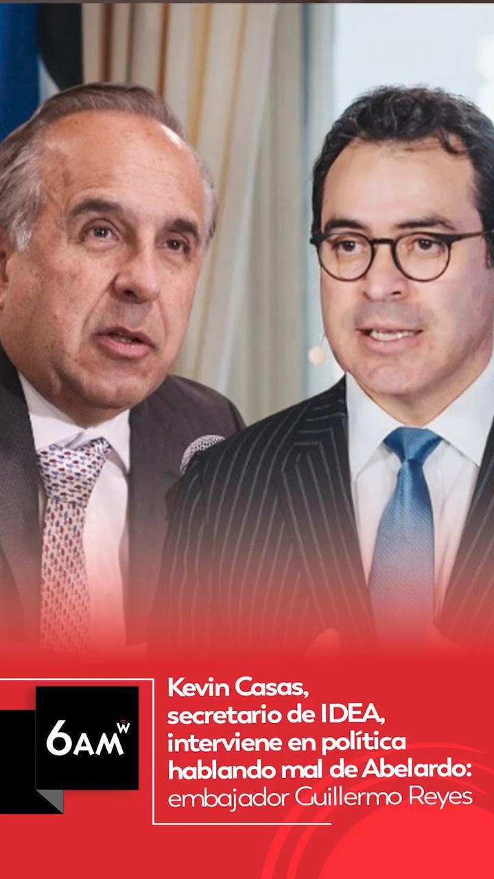 Director de IDEA Internacional cuestiona al candidato Abelardo de la Espriella en evento diplomático
