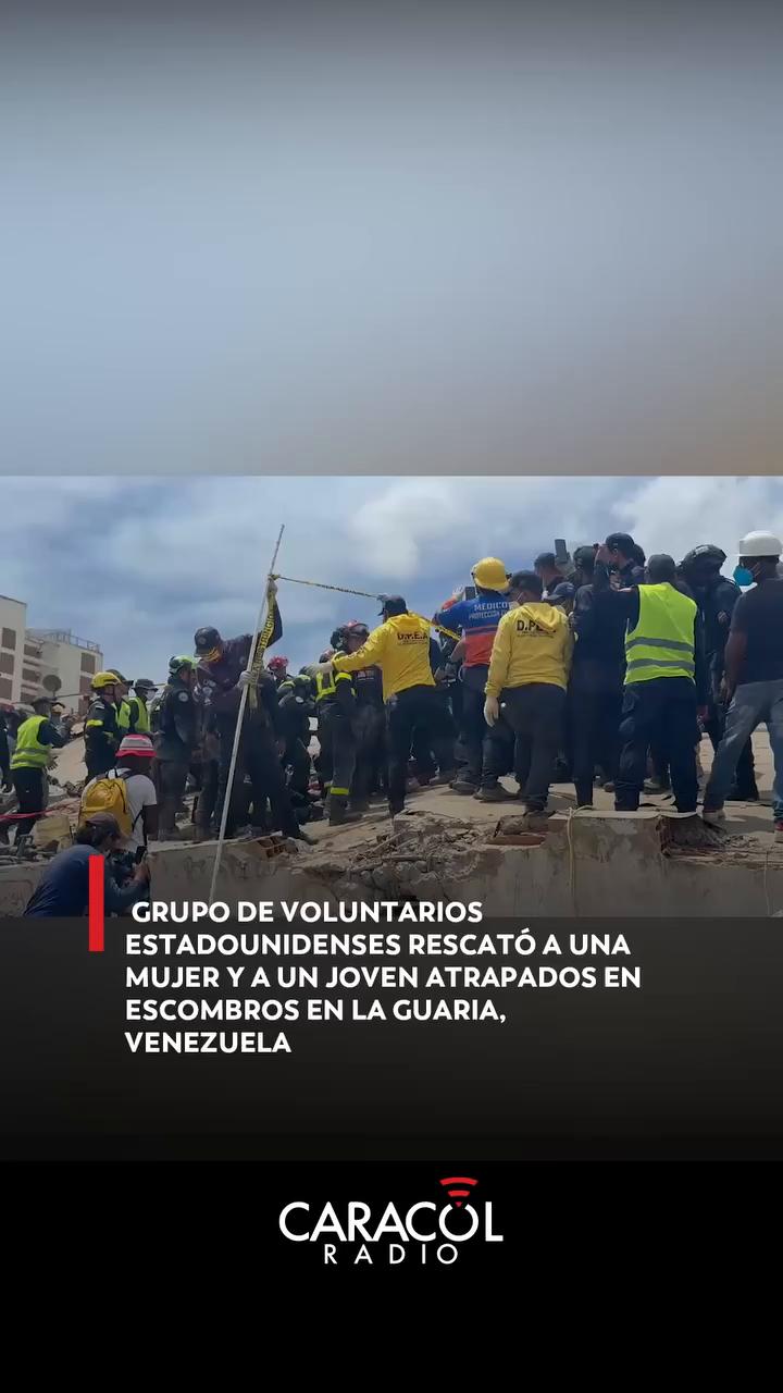 Rescatan a mujer de los escombros en Guadalajara con apoyo de funcionarios de EE.UU.